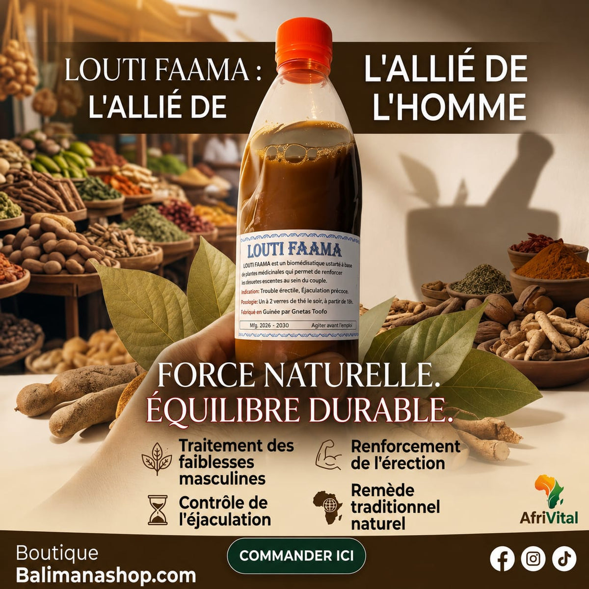 LOUTI FAAMA – L’Allié Naturel de la Force Masculine