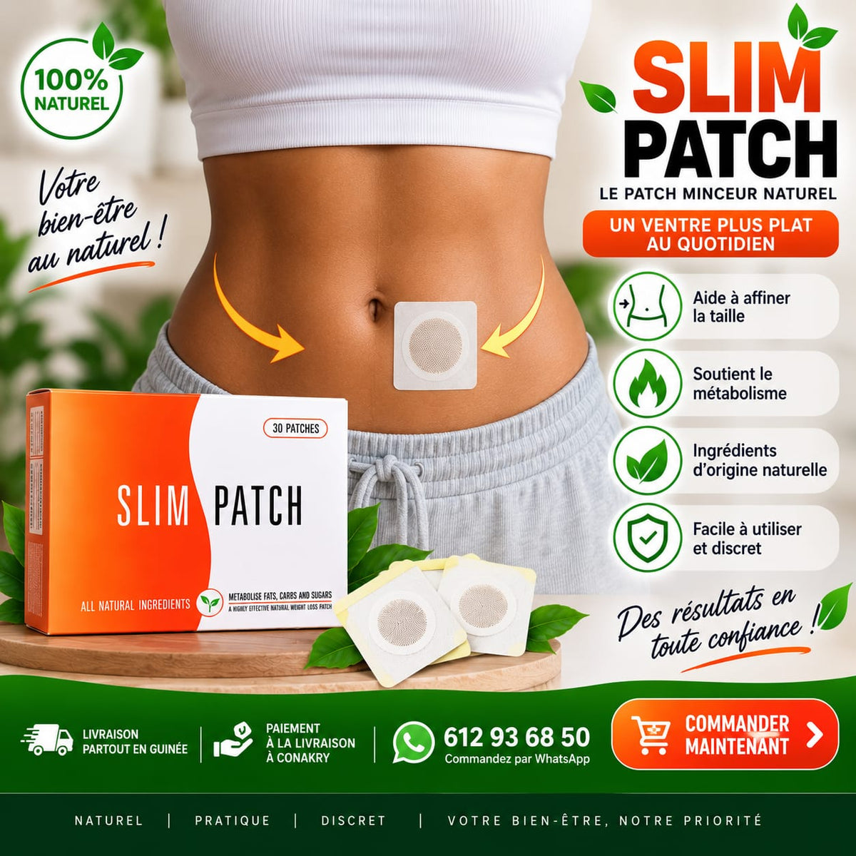 Description du produit – CANETTI Slimming Patch