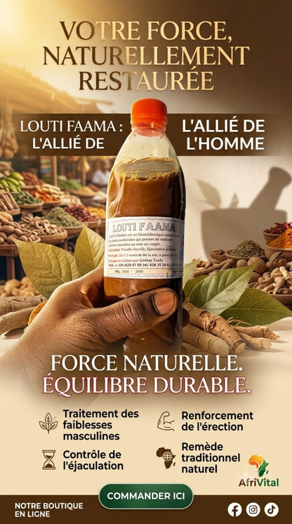 LOUTI FAAMA – L’Allié Naturel de la Force Masculine