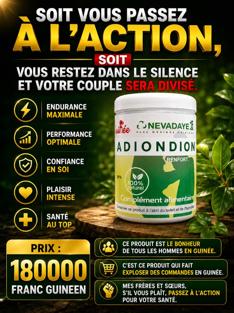 ADIONDION RENFORT — L’équilibre naturel au quotidien