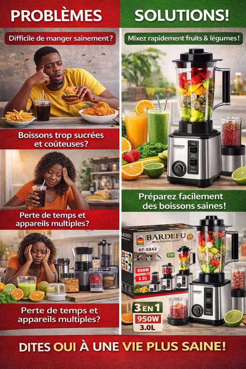 BLENDER MIXEUR BARDEFU